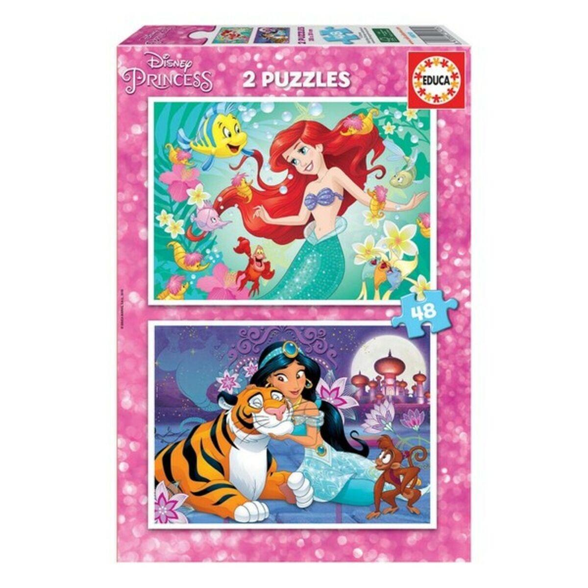 Educa puslespil Disney Princess - 2 x 48 brikker