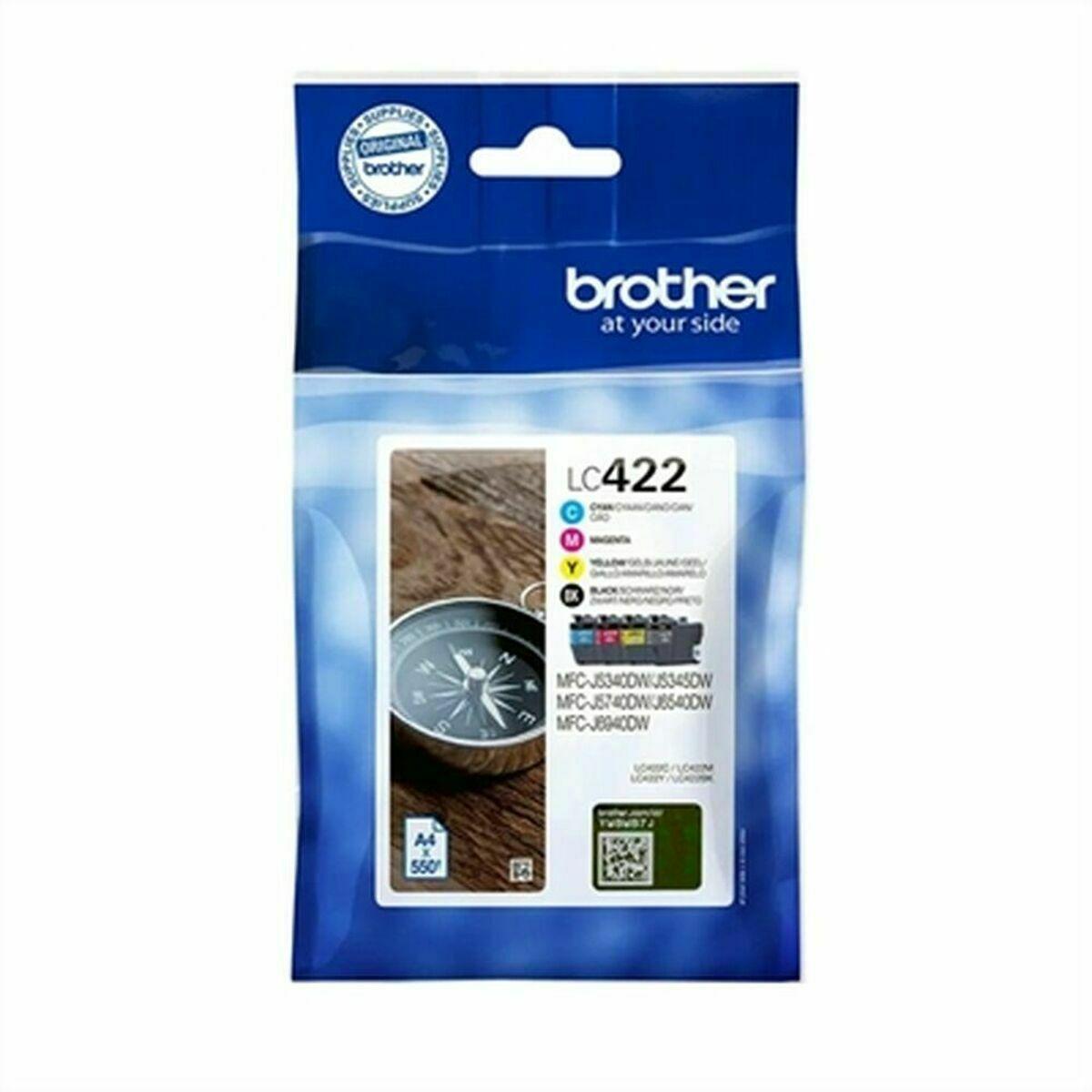 Original blækpatron Brother LC422VAL 4 enheder