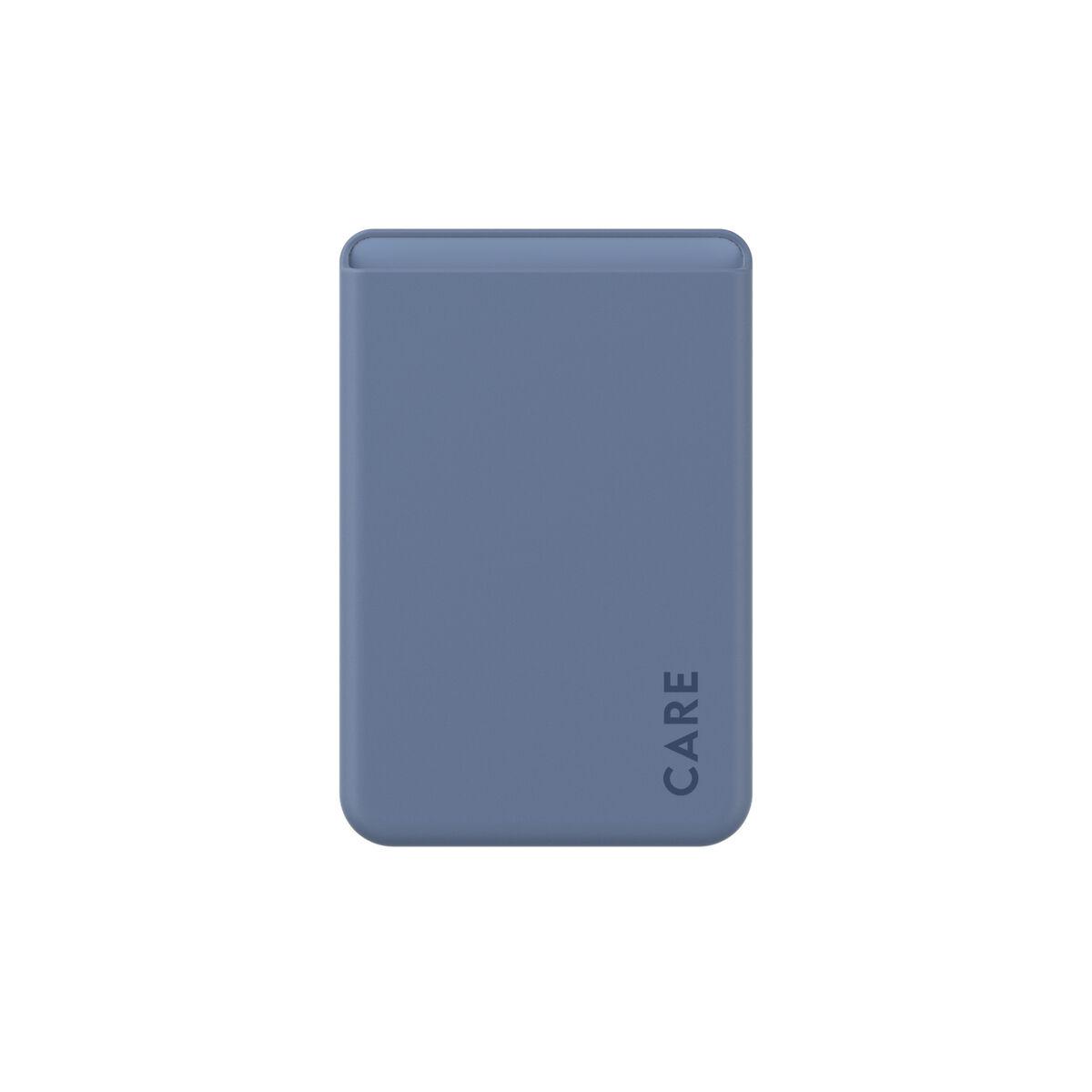 CARE by PanzerGlass Fashionable Card Holder Blue iPhone