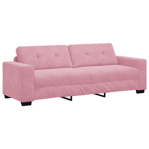 Fløjl pink Hygge skumfyld Standard Aftageligt betræk Sofa
