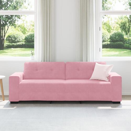 Fløjl pink Hygge skumfyld Standard Aftageligt betræk Sofa