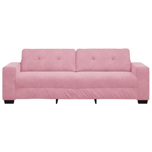 Fløjl pink Hygge skumfyld Standard Aftageligt betræk Sofa