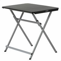 Sammenklappeligt bord Lifetime Sort Stål Plastik 75 x 50,5 x 66 cm