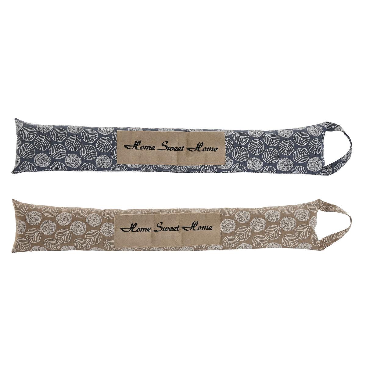 Dørstop - 83 × 15 × 7 cm, 2 stk., blå/beige