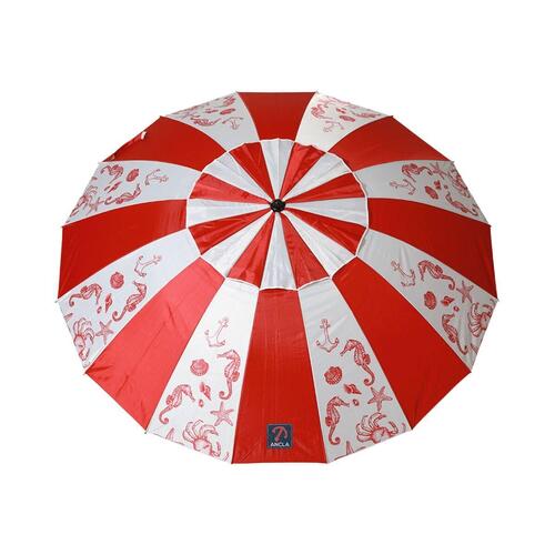 Solskærm Rød Ø 220 cm SPF50+ Marine