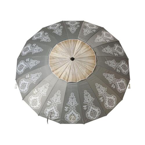 Solskærm Grå Ø 240 cm SPF50+ Boho