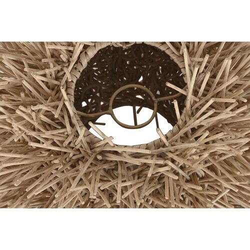 Lampeskærm Home ESPRIT Natur Bambus 66 x 66 x 52 cm
