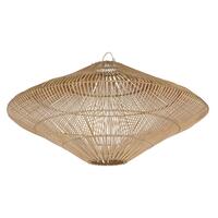 Lampeskærm Home ESPRIT Natur Bambus 80 x 80 x 40 cm
