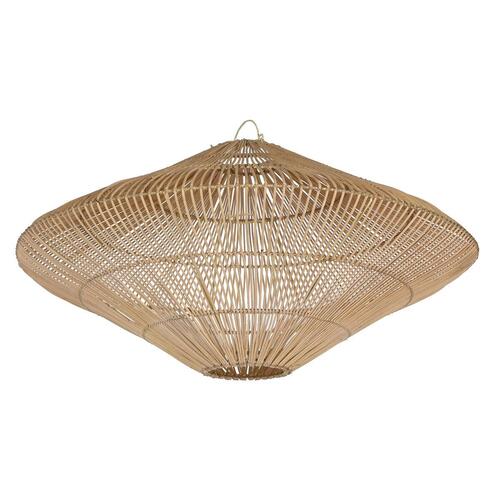 Lampeskærm Home ESPRIT Natur Bambus 80 x 80 x 40 cm