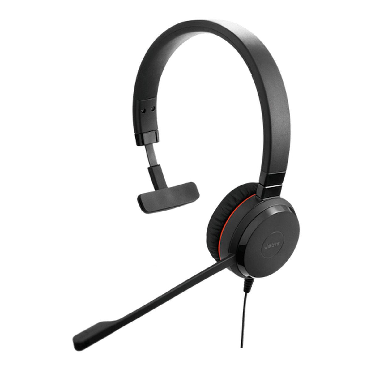 GN Audio headset 5393-823-369 - sort, USB, mono med støjreduktion billede