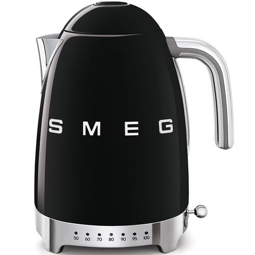 Kedel Smeg 2400 W 1,7 L Sort Rustfrit stål Plastik
