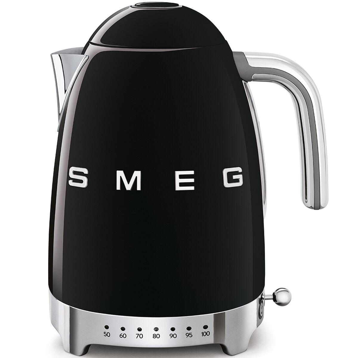 Kedel Smeg 2400 W 1,7 L Sort Rustfrit stål Plastik