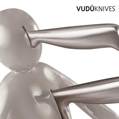 Vudú Knives Supreme Knivholder og Kniv Sæt (5 stykker) Guld