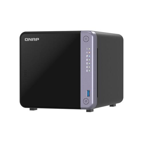 NAS-netværkslagring Qnap TS-432X-4G Sort