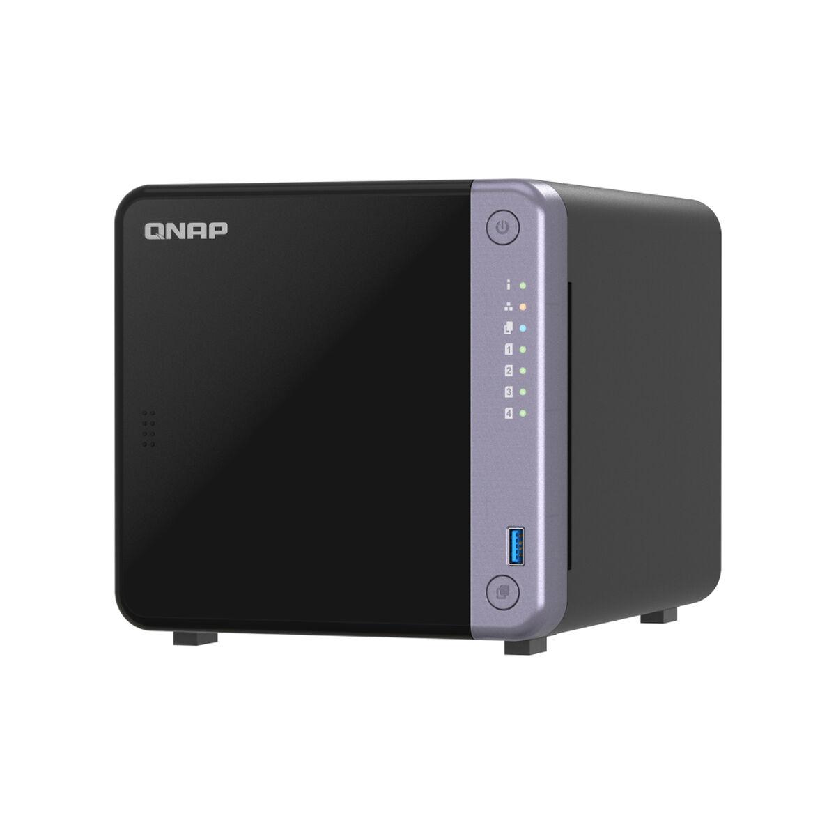NAS-netværkslagring Qnap TS-432X-4G Sort