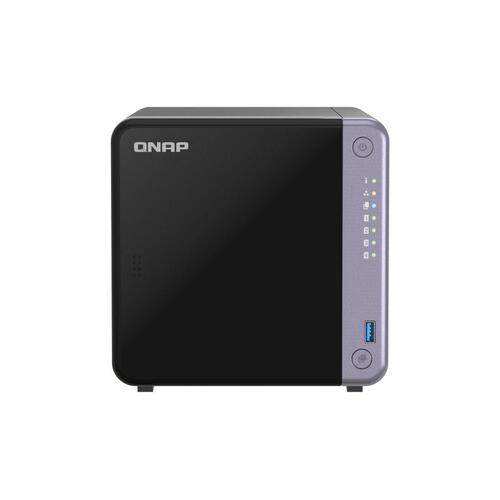 NAS-netværkslagring Qnap TS-432X-4G Sort