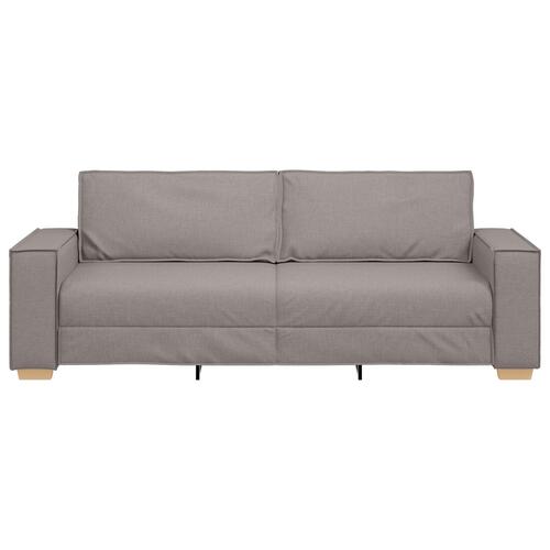 Sofa Stole Lys Grå 59 cm Stof Taupe Polyesterblanding Medium