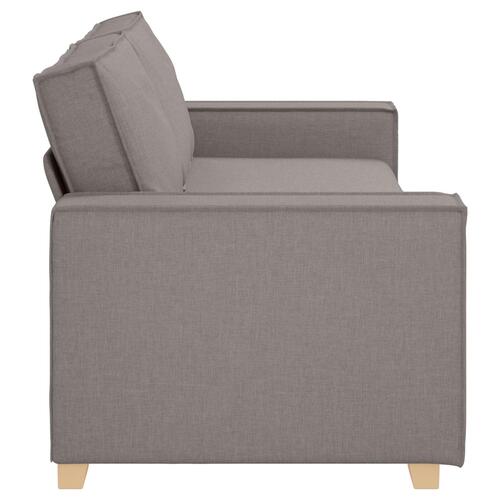 Sofa Stole Lys Grå 59 cm Stof Taupe Polyesterblanding Medium