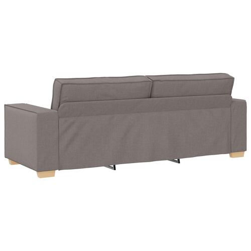 Sofa Stole Lys Grå 59 cm Stof Taupe Polyesterblanding Medium