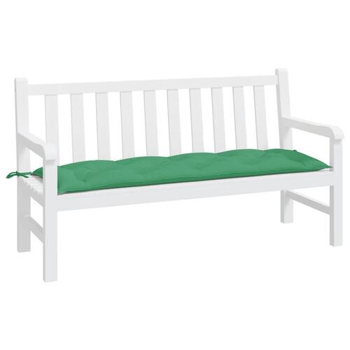 Hynde til havebænk 150x50x7 cm oxfordstof grøn