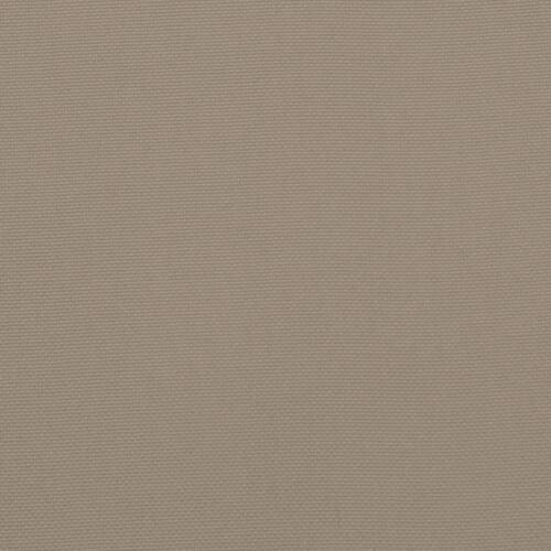 Stolehynder 4 stk. 40x40x7 cm oxfordstof gråbrun