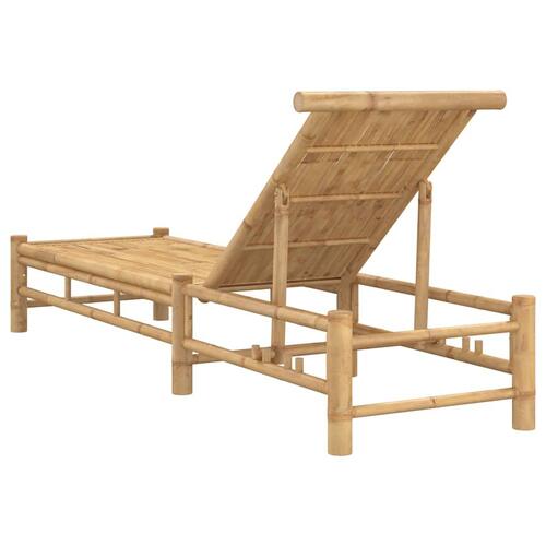 Liggestol 55x199x30 cm bambus