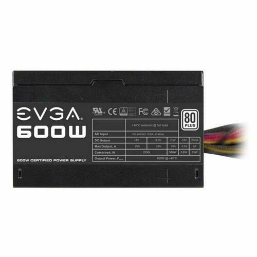 Strømforsyning Evga ATX 600 W 130 W RoHS (OUTLET A)