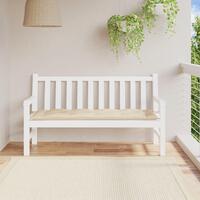 Hynde til havebænk 150x50x7 cm oxfordstof beige