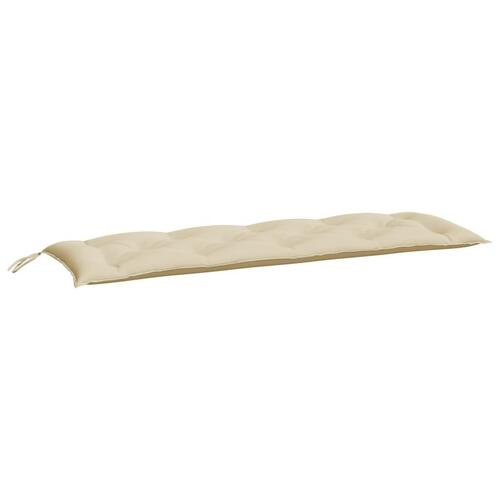 Hynde til havebænk 150x50x7 cm oxfordstof beige