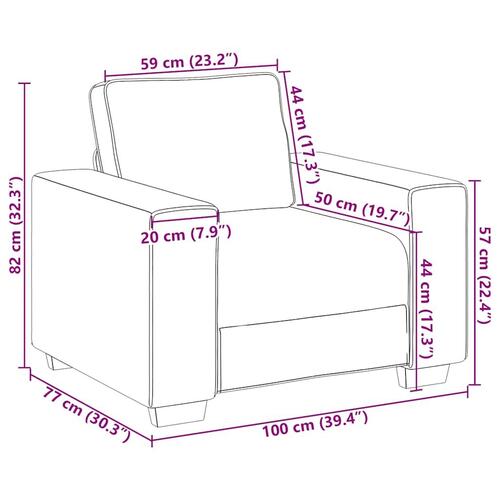 3 personers sofa med hynder velour sort