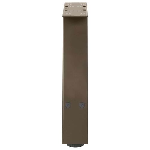 Sofabordben A-formet 2 stk 30x(30-31) cm stål