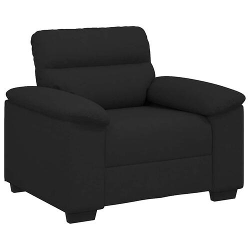 Lænestol 60 cm stof sort