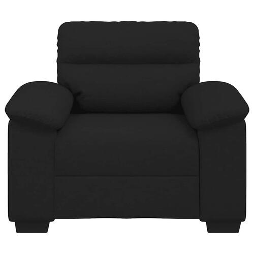 Lænestol 60 cm stof sort