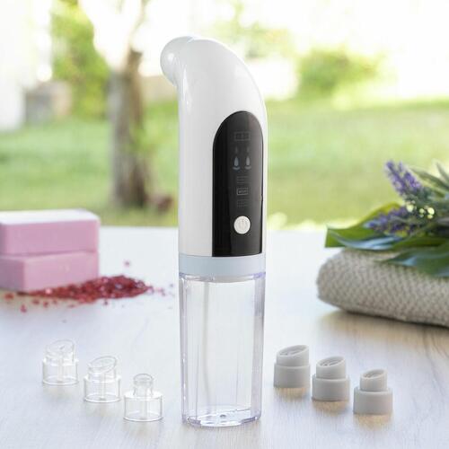 Genopladelig ansigtsrens Hydro-cleanser til rensning af urenheder i ansigtet InnovaGoods Hyser Hvid (OUTLET B)