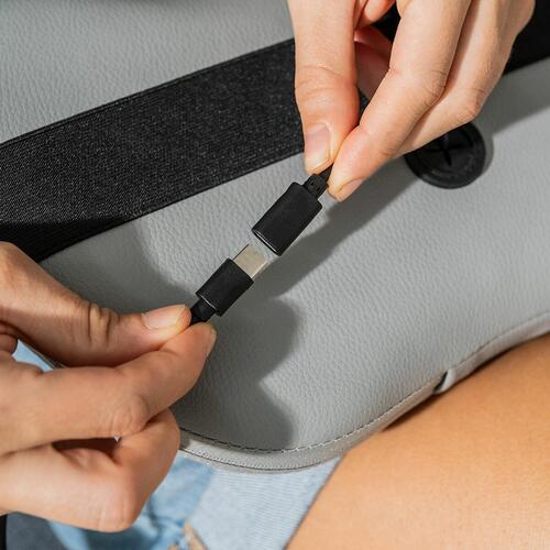 Kompakt, genopladeligt shiatsu-massageapparat InnovaGoods (OUTLET B)