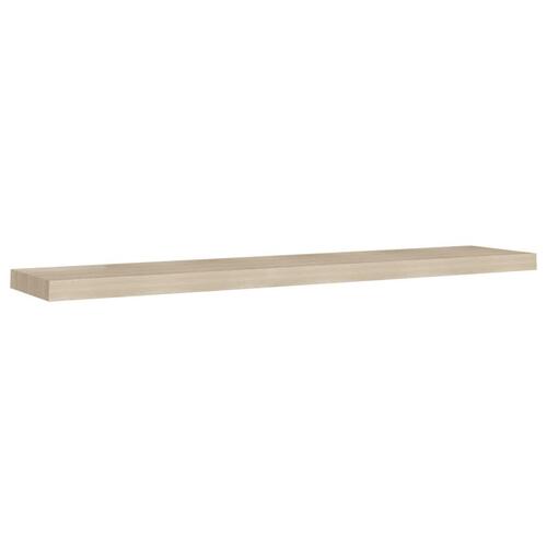 Væghylde 120x23,5x3,8 cm MDF egetræsfarve (OUTLET A)