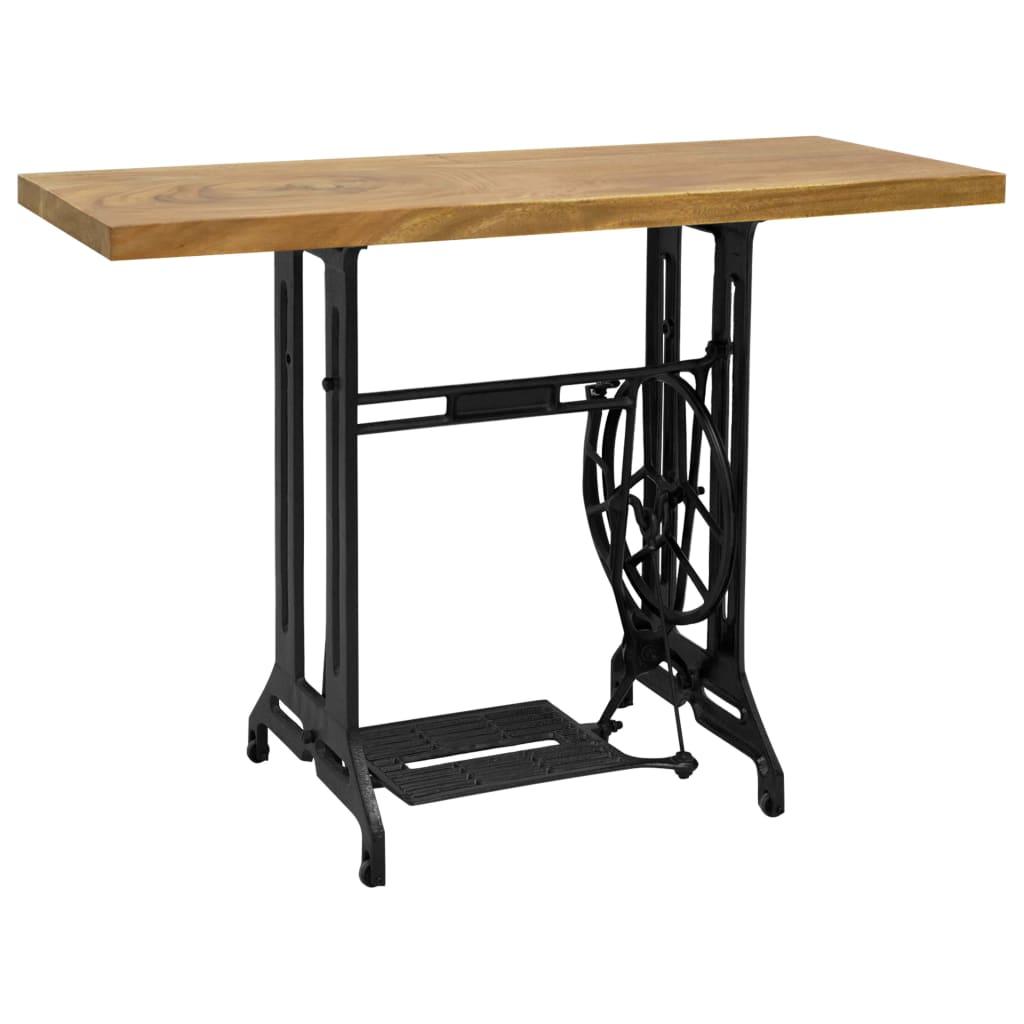 Konsolbord med symaskinebase 110 x 40 x 75 cm billede
