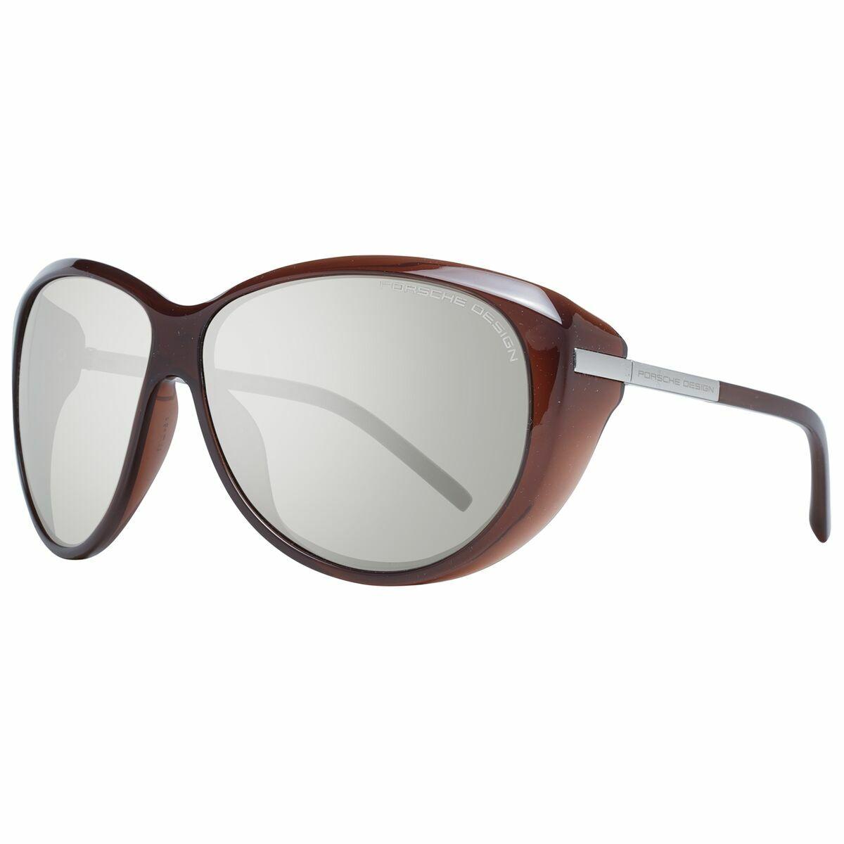 Porsche Design P8602-64B solbriller til kvinder - brun, Ø 64 mm