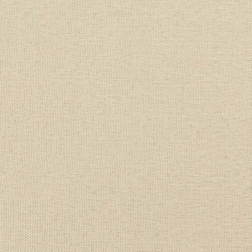 Sengeramme uden madras 90x190 cm stof cremefarvet