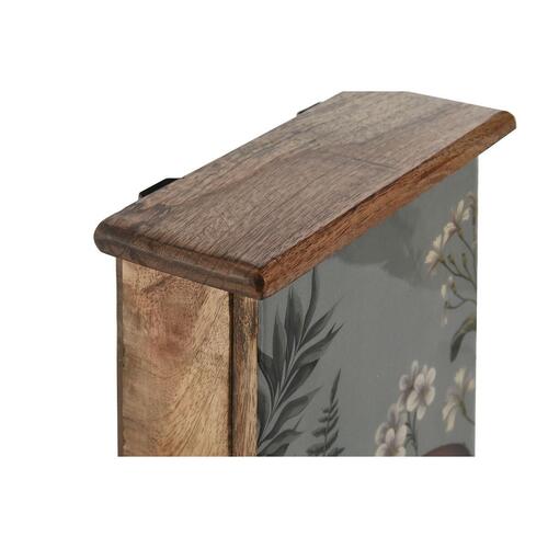 Nøgleskab Home ESPRIT Natur 18 x 7,5 x 28 cm