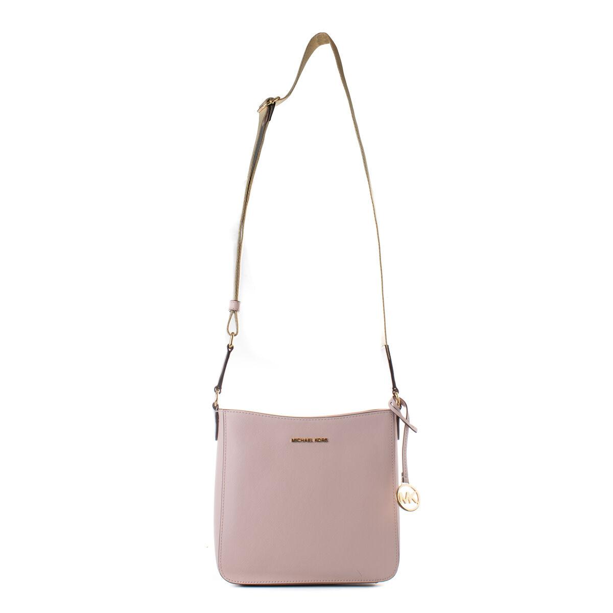 Michael Kors crossbody skuldertaske - Powder Blush, 22 × 20 × 7 cm