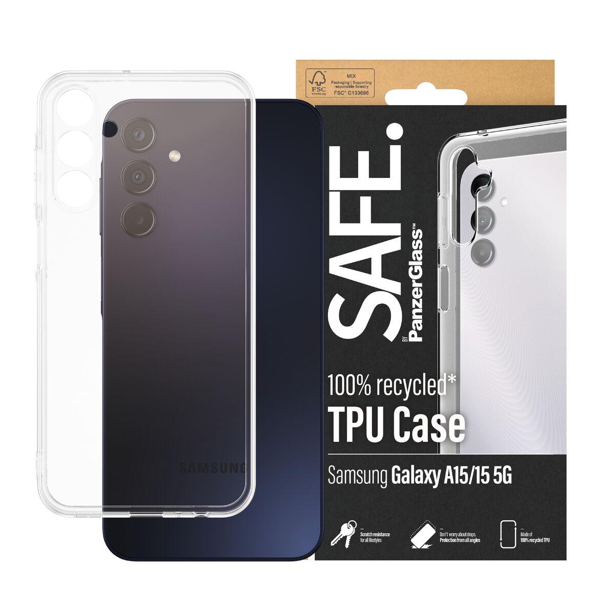 Panzer Glass SAFE95679 TPU Cover til Samsung Galaxy A14/A14 5G - Gennemsigtig billede