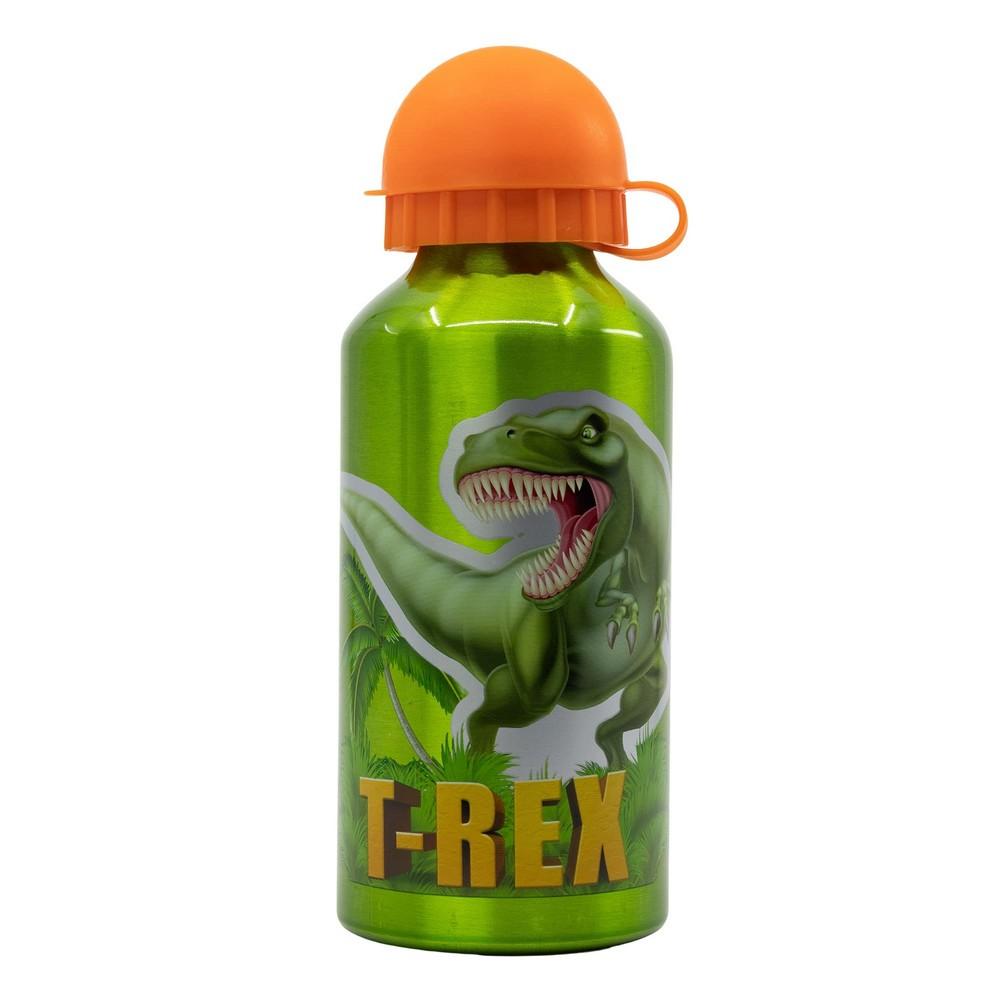 Stor vandflaske 26234 - 400 ml drikkedunk med dinosaurmotiver