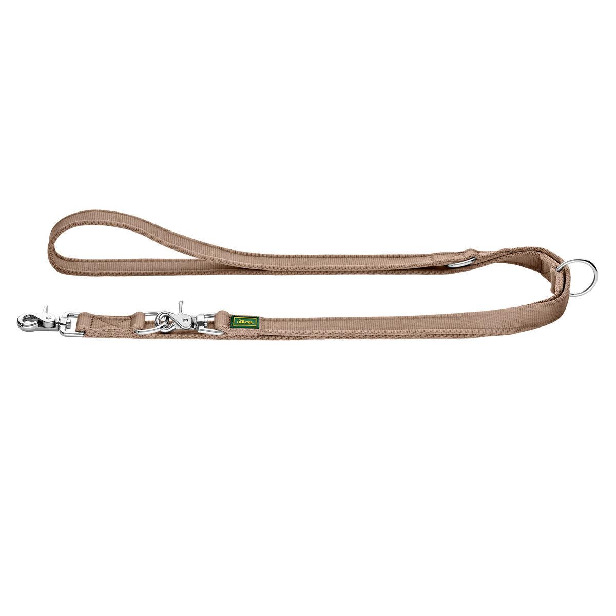Hunter Inari hundesnor - Beige, 200 cm, justerbar