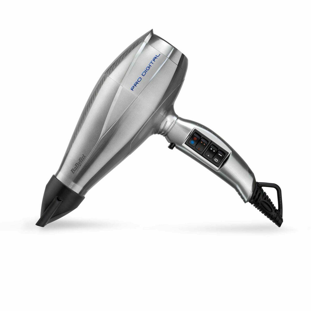 Hårtørrer Babyliss PRODIGITAL 2200 W Sølvfarvet