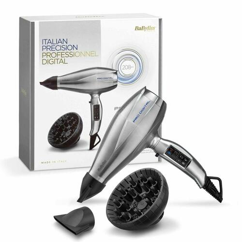 Hårtørrer Babyliss PRODIGITAL 2200 W Sølvfarvet