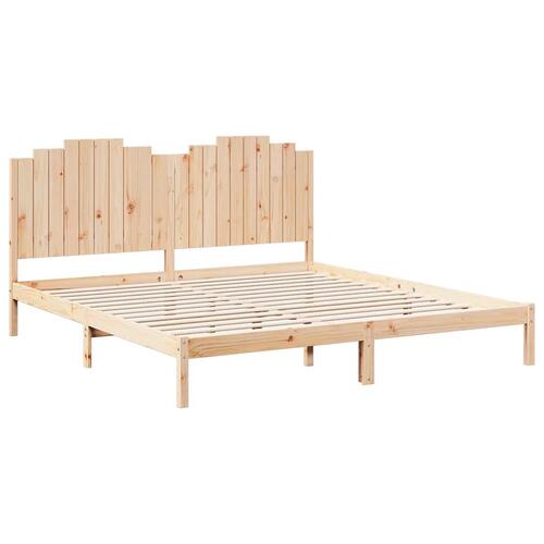 Ekstra lang sengeramme uden madras 180x210 cm massivt træ