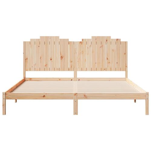 Ekstra lang sengeramme uden madras 180x210 cm massivt træ