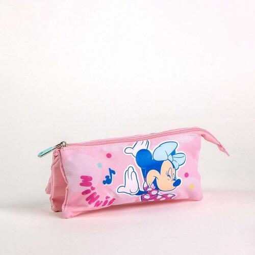 Penalhus Minnie Mouse Pink 12 x 3 x 22,5 cm