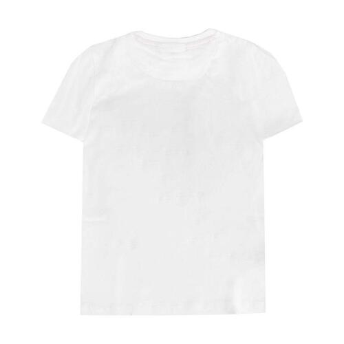 Børne Kortærmet T-shirt Hello Kitty Hvid 6 år
